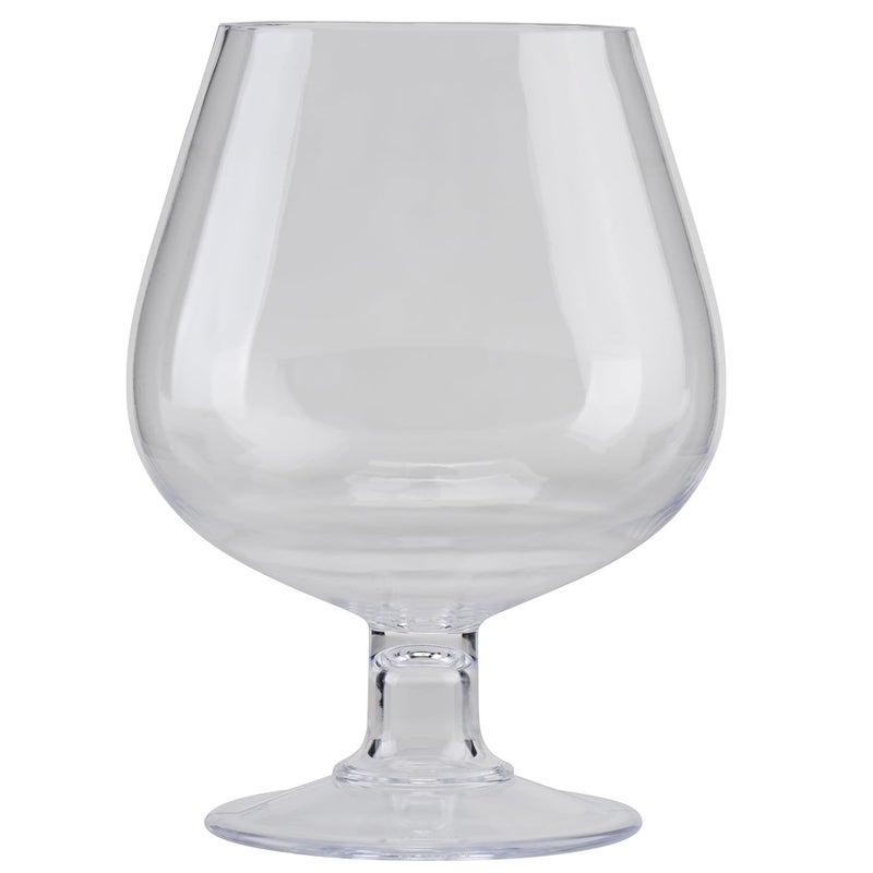 Get G.E.T. BRA-2-PC-CL-EC 16 oz. Plastic Brandy Glasses, Break Resistant Dishwasher Safe Polycarbonate (Pack of 4), Medium - Image 5