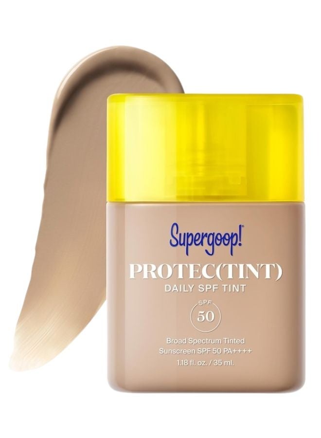 Supergoop! Protec(tint) Daily SPF Tint SPF 50 Sunscreen Skin Tint with Ectoin – 24N (Light-Medium Neutral), 35 ml - Image 1