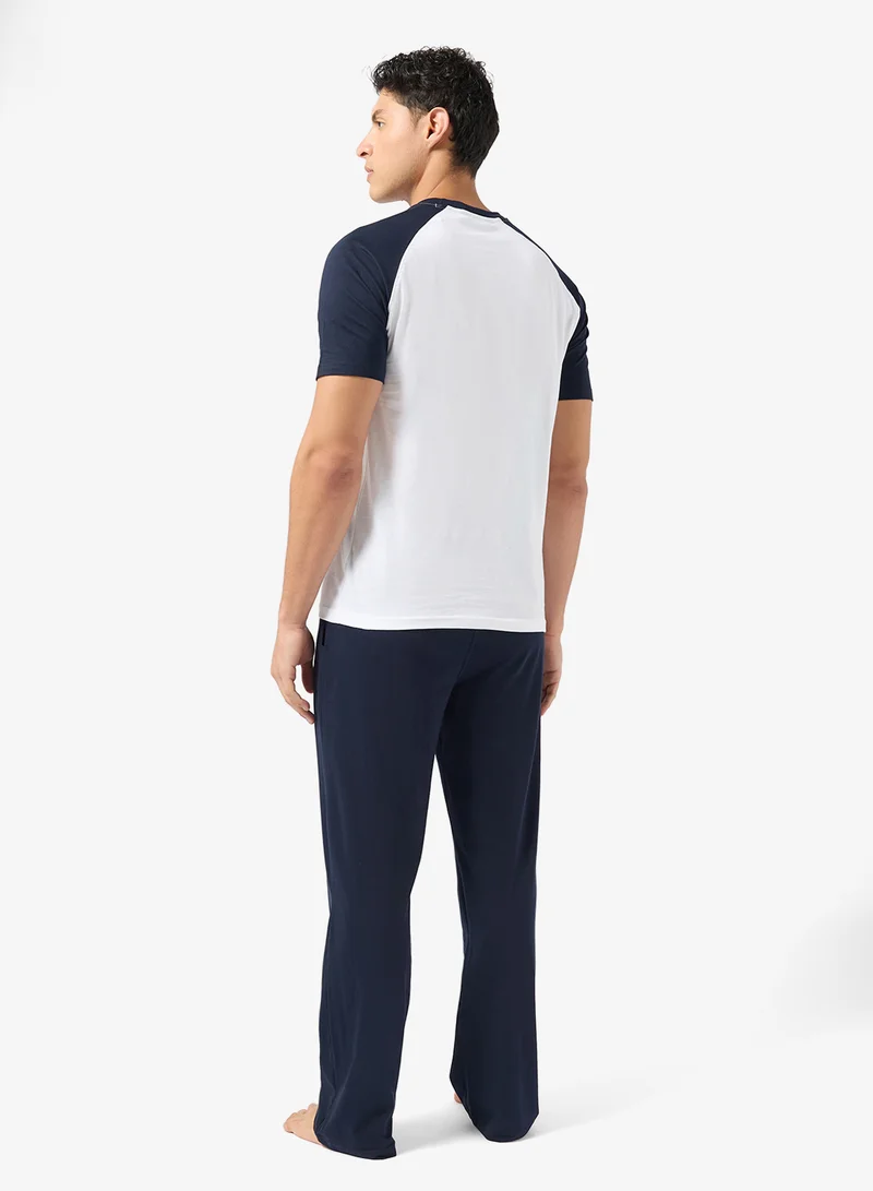 Robert Wood  Regular fit tee and Pant set for Men | Best Price UAE