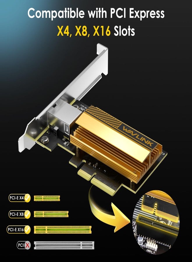 WAVLINK 10Gbps PCIE Network Card, 2026 New Model - Image 4