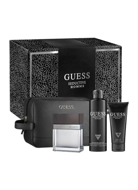 GUESS SEDUCTIVE M HOME EDT 100ML+100ML SG+226ML BS SET