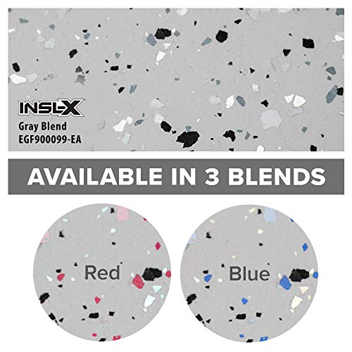 INSL-X PRODUCTS EGF900099-EA Combo Decorative Floor Flakes, 12 oz, Gray - Image 2