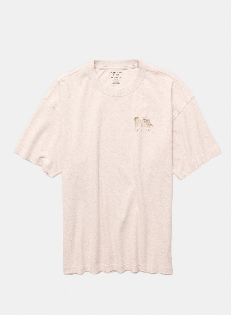 American Eagle AE Boxy Destination Graphic T-Shirt - Image 3