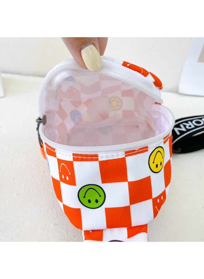 2023 حقيبة أطفال عصرية للأولاد والبنات حقيبة كروس صغيرة على شكل صدر للأطفال حقيبة خصر للأطفال حقيبة سفر خفيفة الوزن - اللون: أخضر - Image 4