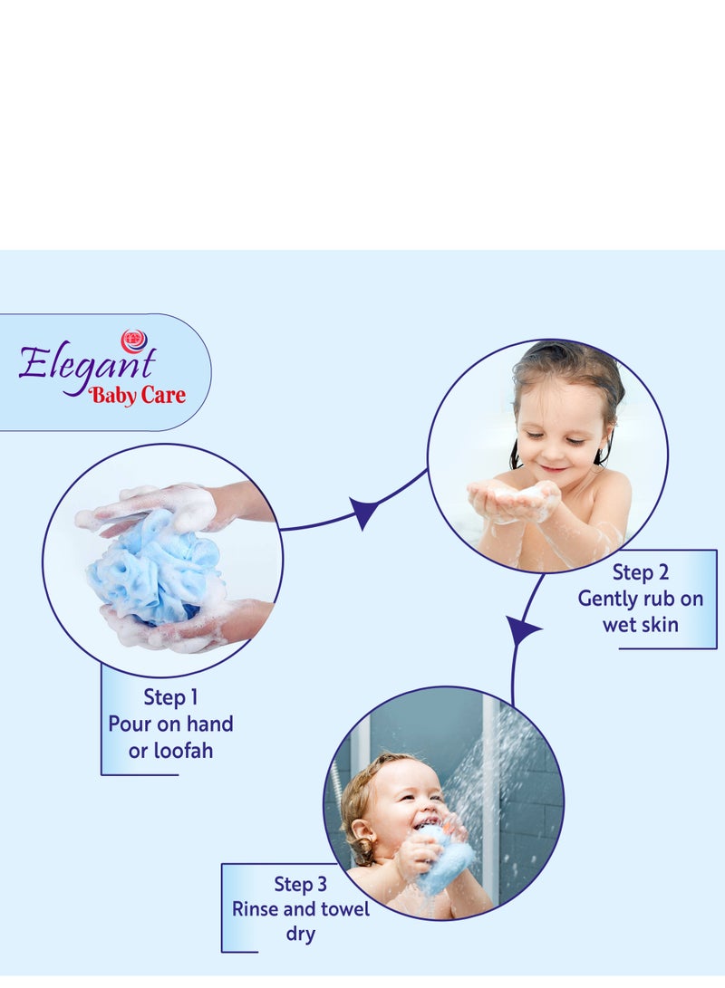 Elegant Elegant Kids Shower Gel for boys 500ml Twin Pack  - Image 2