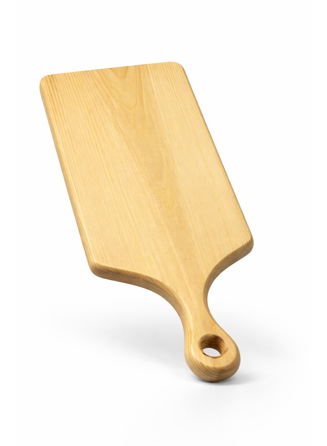 Casa Home Rectangular Wooden Serving & Cutting Board – Minimal Kitchen Prep & Food Presentation Tray with Handle