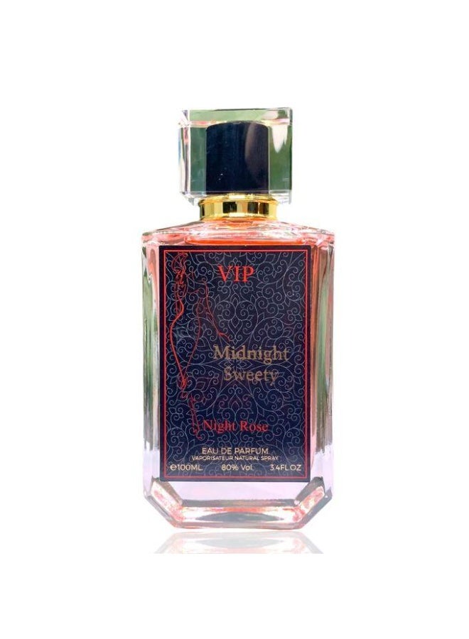 ALMAS PERFUMES Midnight Sweety VIP Night Rose For Women EDP 100ml - Image 1