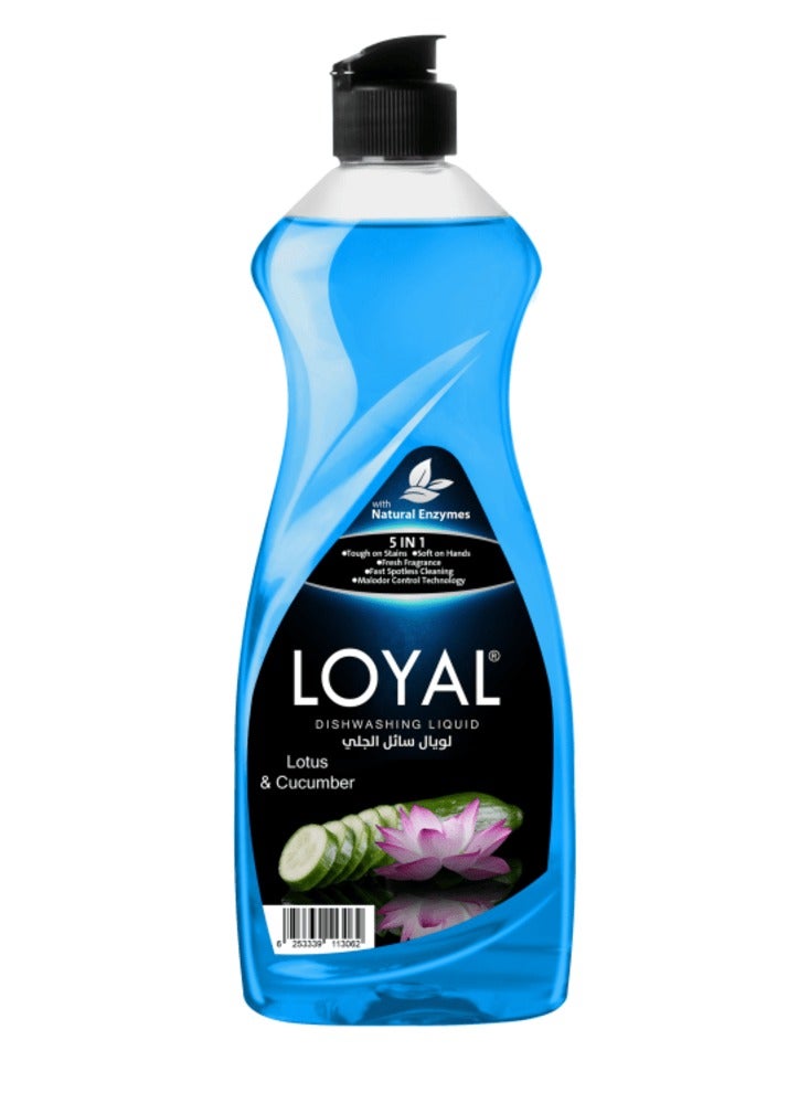loyal سائل غسيل الصحون لوتس وخيار 700 مل