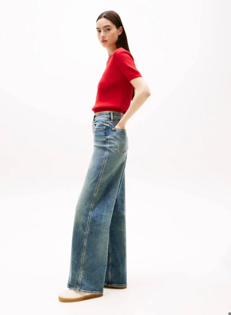 TOMMY JEANS Claire High Rise Wide Leg Jeans