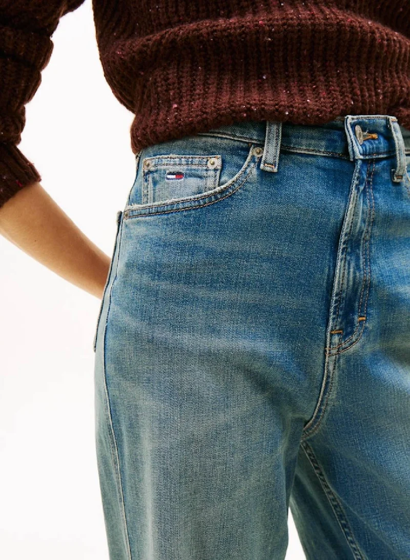 TOMMY JEANS Claire High Rise Wide Leg Jeans