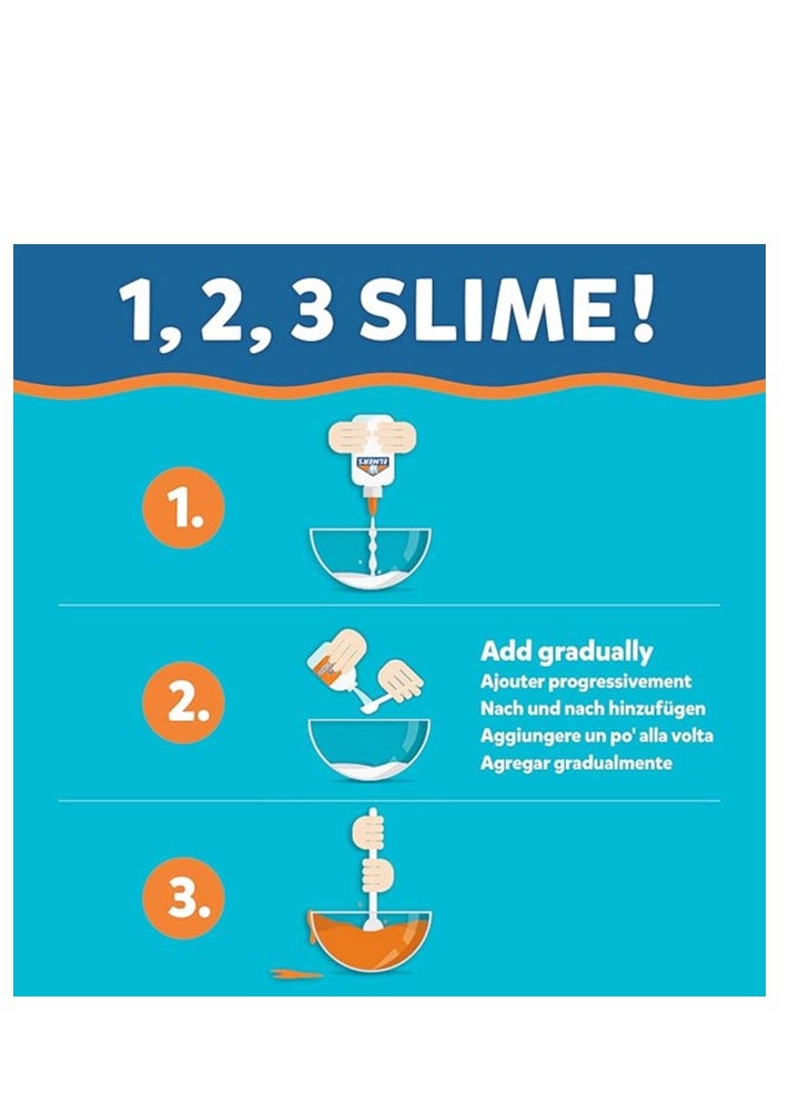 Elmers 4- Piece Colour Slime Kit Multicolour - Image 4