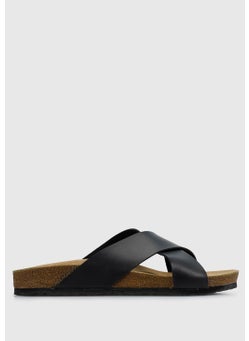 eclipse Black Men's Slippers  - Image 1