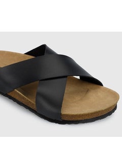 eclipse Black Men's Slippers  - Image 5