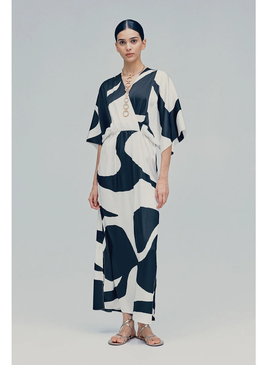 H&M Waisted Kaftan Dress