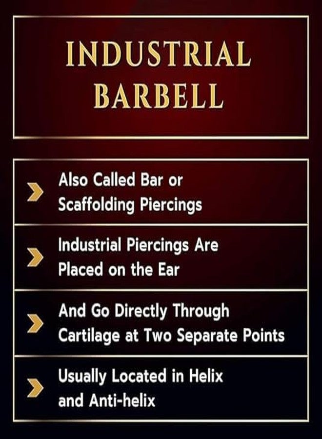 SHIELD PLUS 14 Gauge Love 316L Surgical Steel Industrial Barbell - Image 4