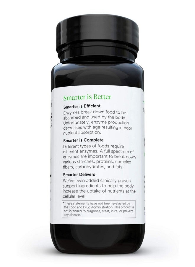 SMARTERNUTRITION Smarter Nutrition Digestive Enzymes - Daily Gut Health Support with 16 Enzymes for Nutrient Absorption & Meal Time Comfort with Bromelain, Papain, Lactase - 270 Count(Pack of 3) - 90-Day Supply - Image 2