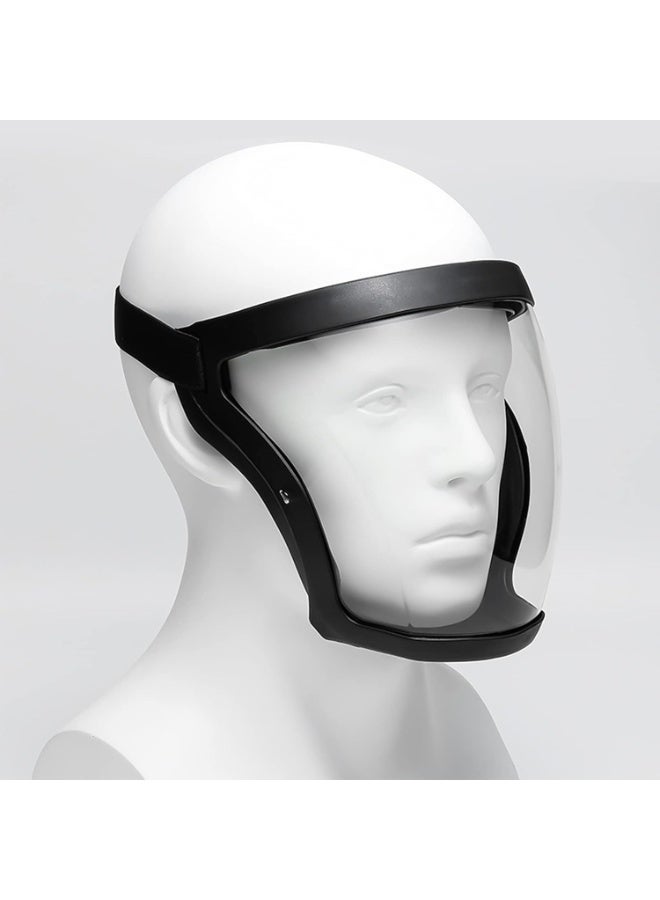 Full-Face Clear Shield for Adults – High-Definition Anti-Fog Mask – Splash and Sand Protection – Durable Plastic Head Cover - Image 2