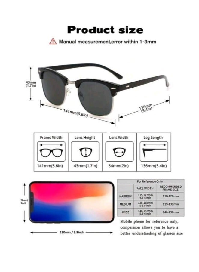 ديلز بيك نظارة شمسية رجالية عصرية وأنيقة - Image 4