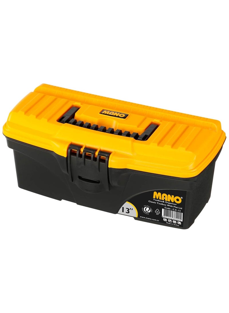 مانو صناديق الأدوات الكلاسيكية ذات الغطاء المسطح 13,320 مم، 165 مم، 136 مم، بولي بروبيلين - Image 1
