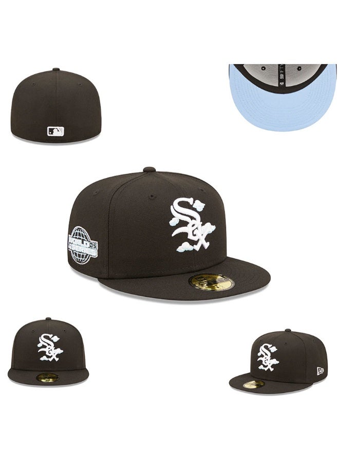 New Era 59FIFTY Chicago White Sox 2005 World Series Brown Fitted Cap – Cloud Logo Championship Commemorative Hat 596SIZE