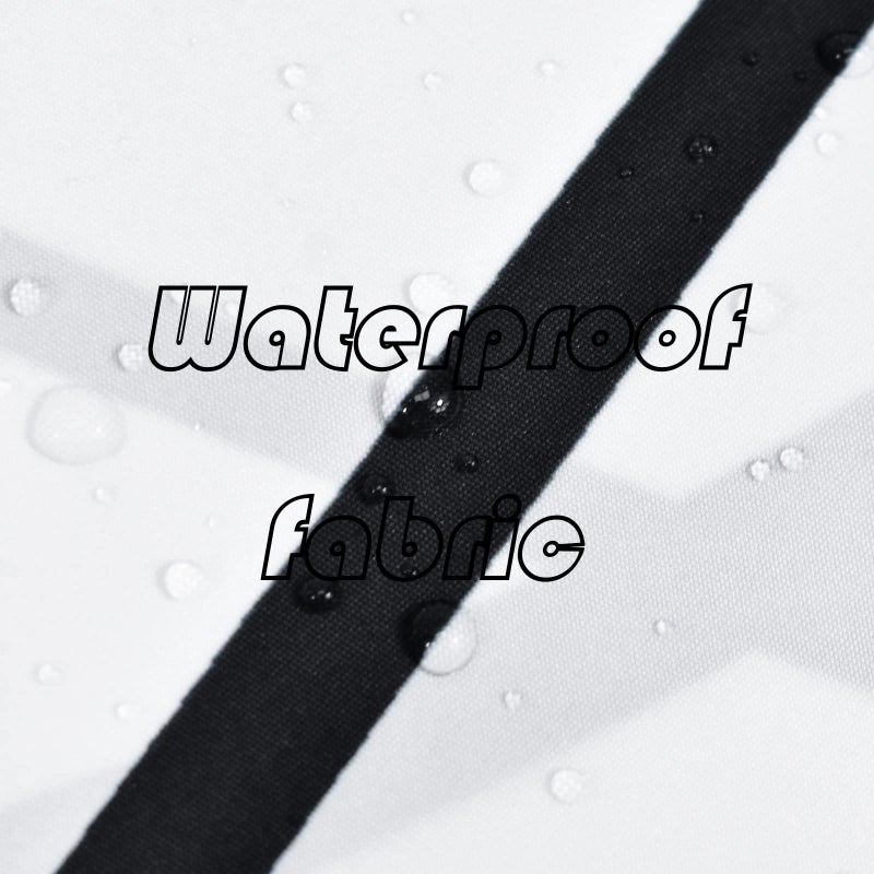 Punkray Black and White Striped Wavy Line Fabric Shower Curtain for Bathroom with 12 Hooks  Extra Long Shower Curtains for Bathroom 96 Inches Long  Weighted Hem Waterproof Bath Accessories - Image 3