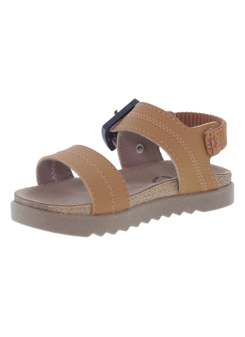 Molekinho Infant Boys’ Flat Sandals with Back Strap – Soft Comfort and Secure Fit - Image 2
