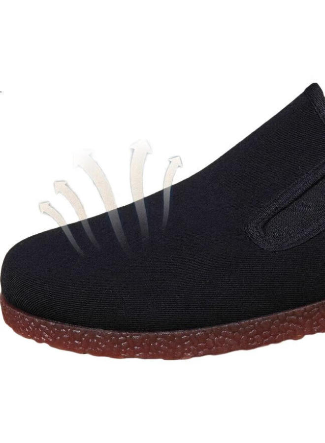 Weizhi Men'S Cloth Shoes Beijing Cloth Shoes Traditional Casual Low-Top Work Shoes Slip-On Elderly Shoes Wz1037 - Image 2