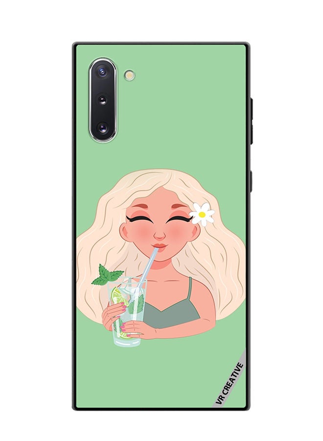 VR CREATIVE Protective Case Cover For Samsung Galaxy Note10 5G Girl Design Multicolour - Image 1