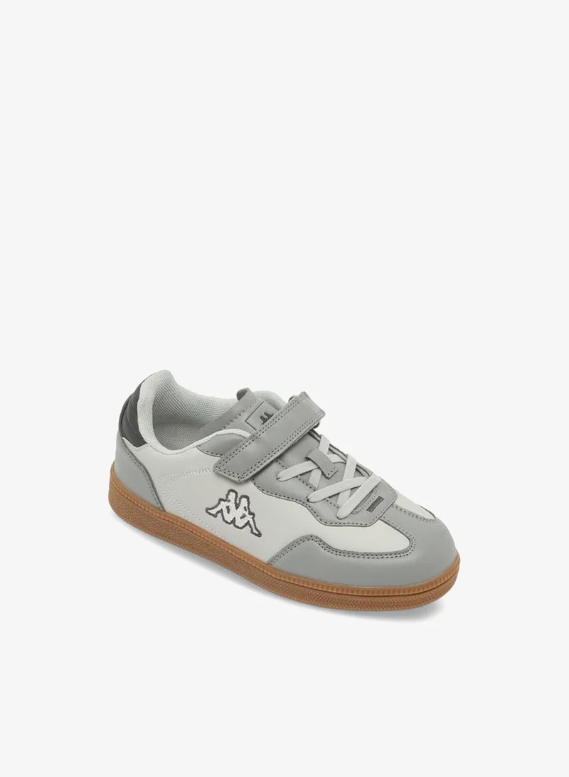 كابا Boys Logo Hook & Loop Sneakers