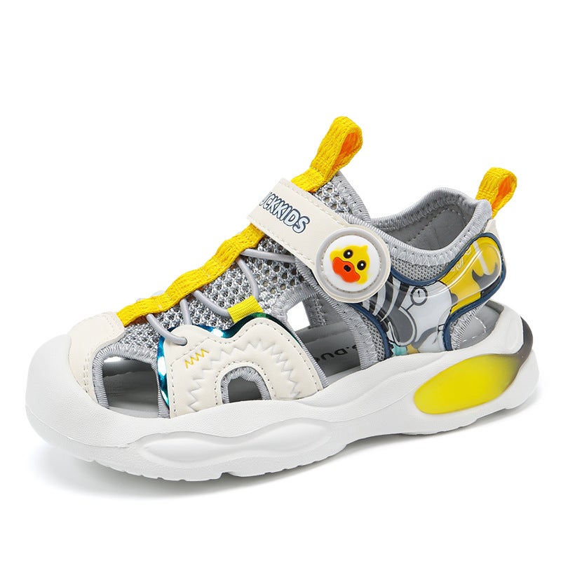 Little Yellow Duck Children'S Shoes Boys Sandals Closed Toe Summer Children'S Shoes Girls Baby Functional Shoes Girls Children Non-Slip - Image 1