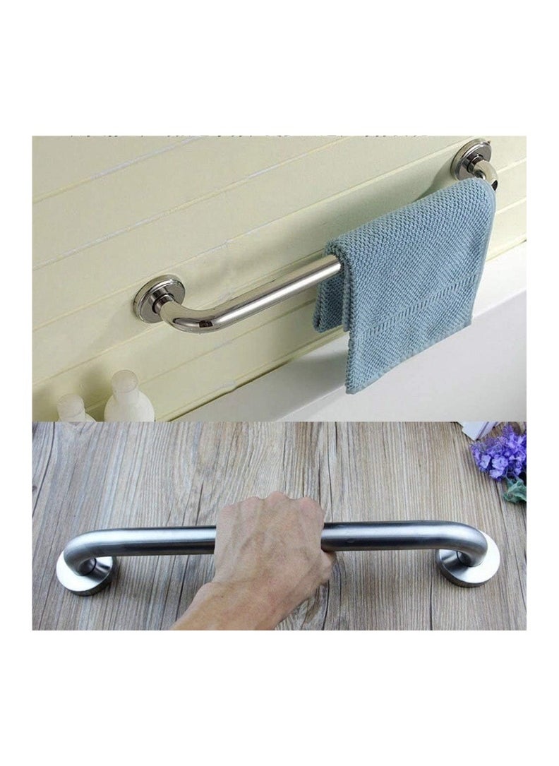 KNP KNP Stainless Steel D Bar Shower Support 19MM x 250MM is engineered for modern bathroom installations, offering robust support combined with a sleek, contemporary aesthetic. 