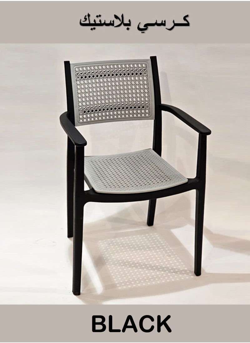 Living - Stackable outdoor modern hotel plastic restaurant dining chair chairs for events coffee shop - Image 1