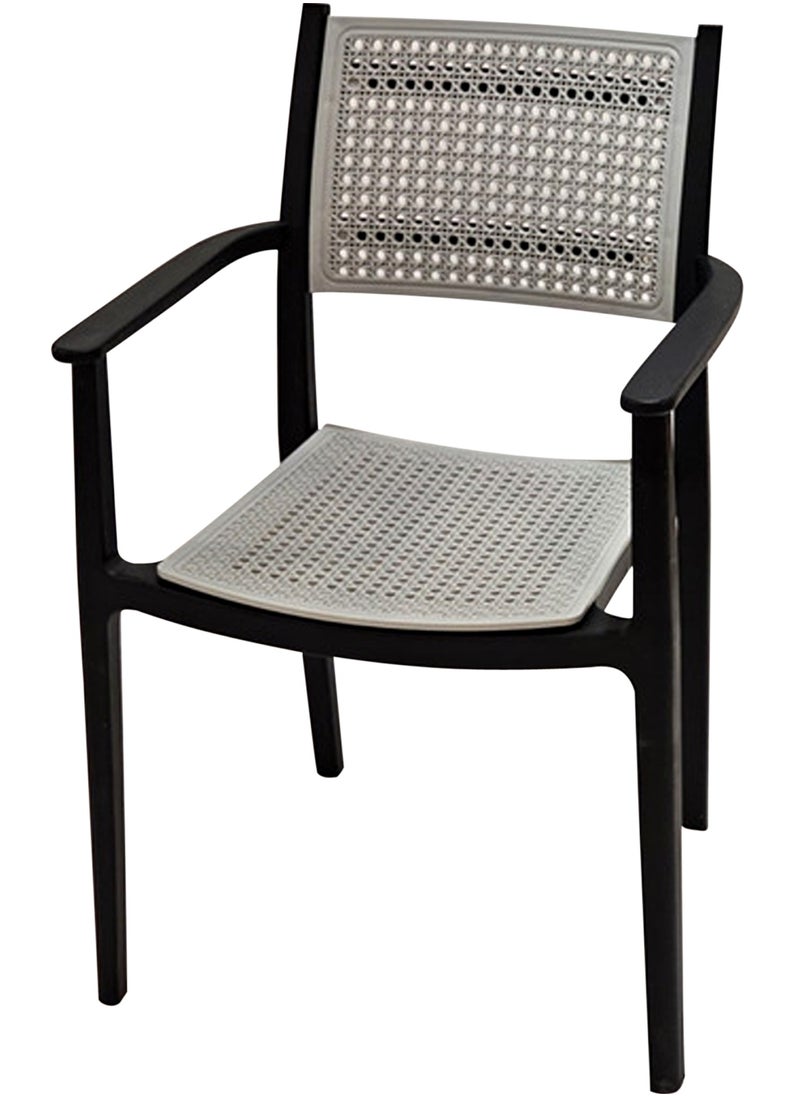 Living - Stackable outdoor modern hotel plastic restaurant dining chair chairs for events coffee shop - Image 1