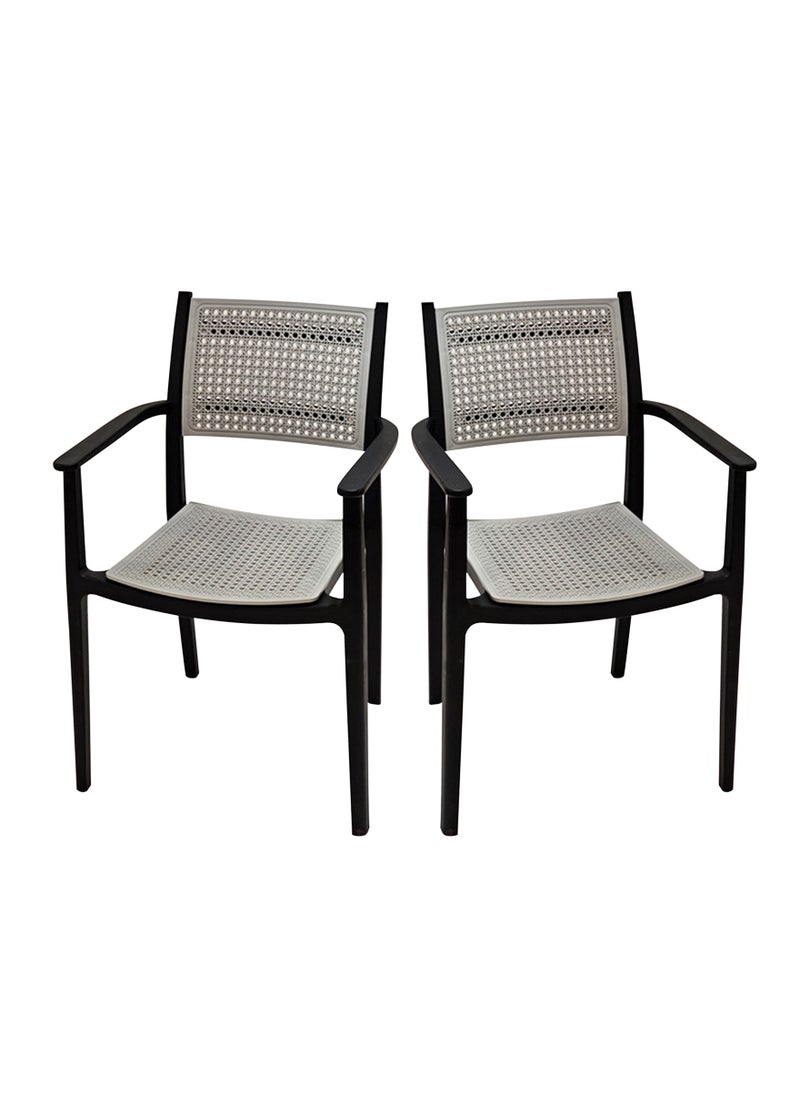 Living - Stackable outdoor modern hotel plastic restaurant dining chair chairs for events coffee shop - Image 1