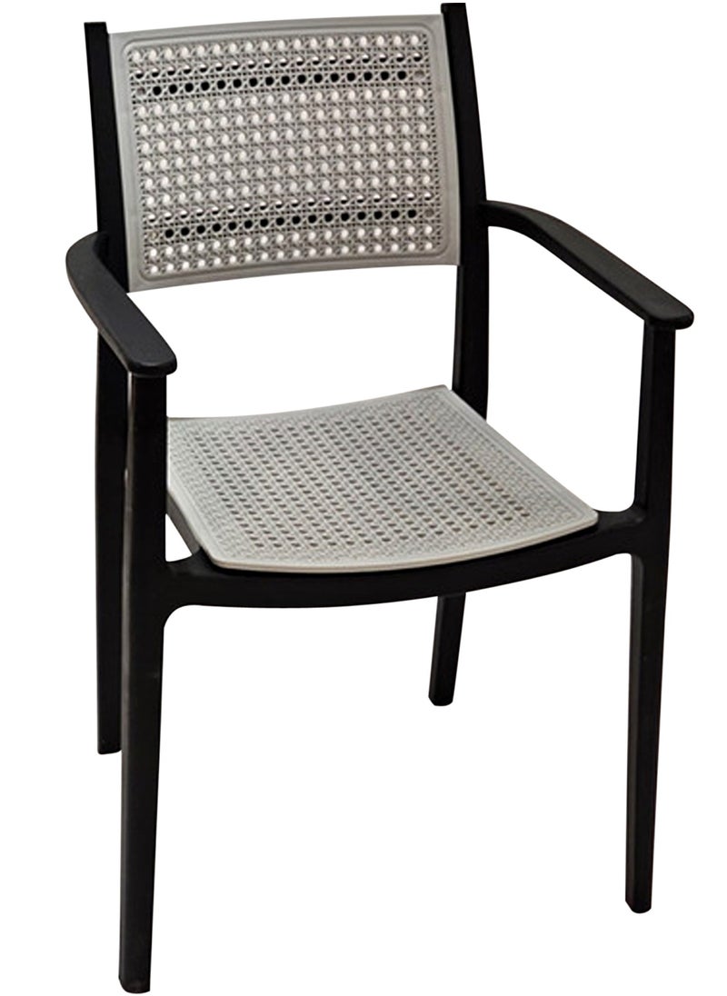 Living - Stackable outdoor modern hotel plastic restaurant dining chair chairs for events coffee shop - Image 1