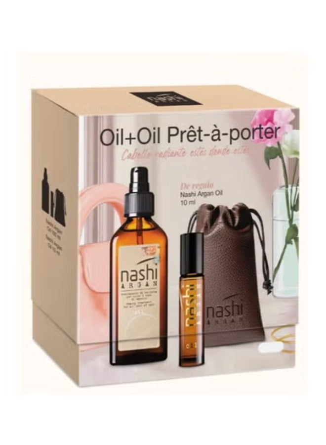 Oil Nashi Argan 100ml Hair Oil + Free 10ml | Premium Hair Care