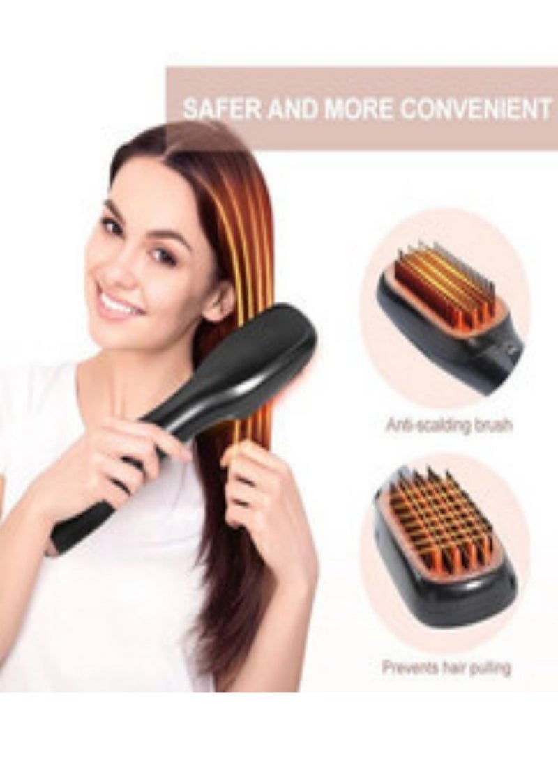 Generic 4-in-1 Hair Dryer Brush, 1200W Hair Styler Volumizer Brush for Straightening and Curling  - Image 2