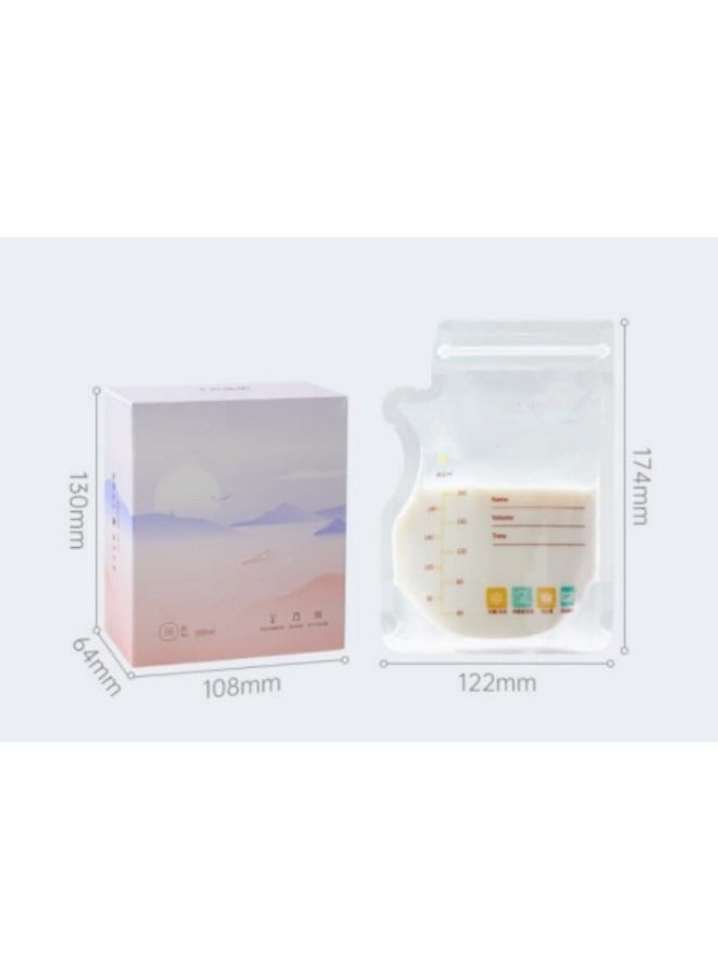 GGEROU 36 Pcs Breast Milk Storage Bags, Storage Scaled Portable Sealing Capacity,200ml - Image 4