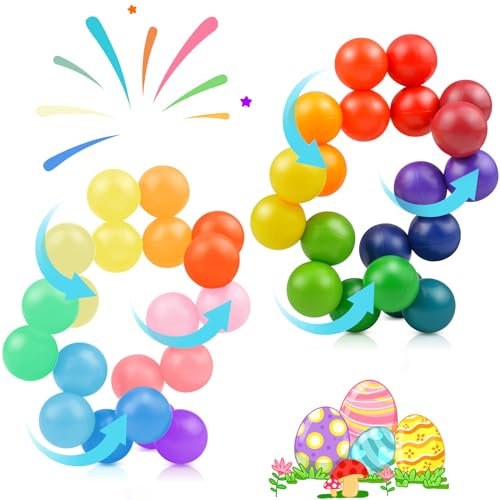 Yrissmiss Easter Basket Stuffers Gifts for Kids Boys Girls Yrissmiss 2PCS Sensory Fidget Toys for Adults Kids Teens Stress Balls ADHD Tools Autism Toys Travel Toys for Ages 3 I - Image 1
