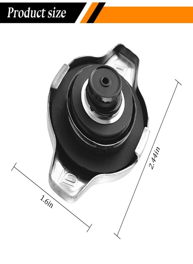 HZEL Car Radiator Cap, OEM#16401-31650 Stainless Steel Vehicle Coolant Reservoir Tank Cover Replacement, Automobile Radiator Cover Accessories, Compatible with Avalon Venza ES300h GS350 - Image 2