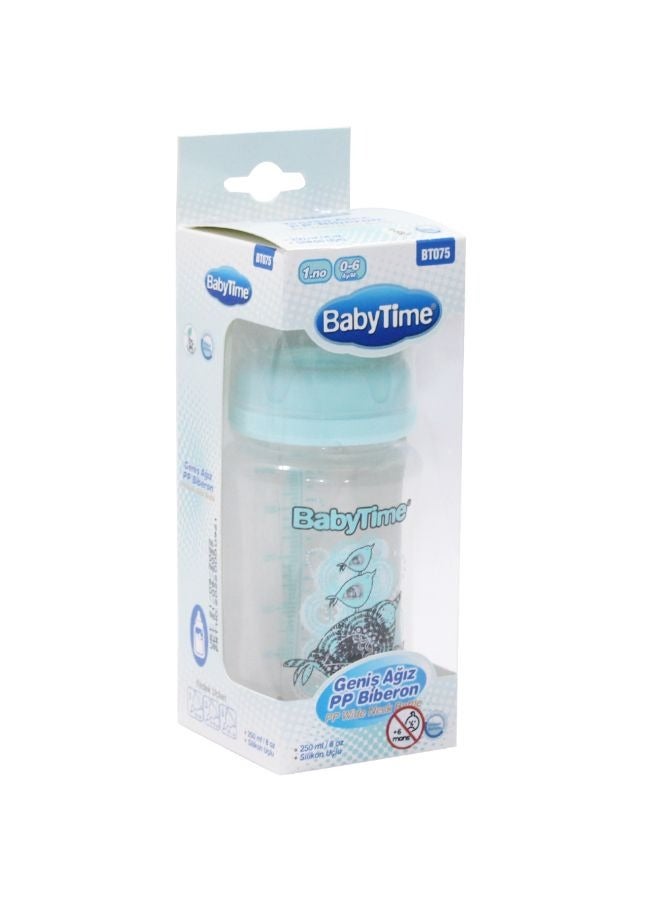 Baby Time Baby Time Baby Wide Neck Bottle 250ml 