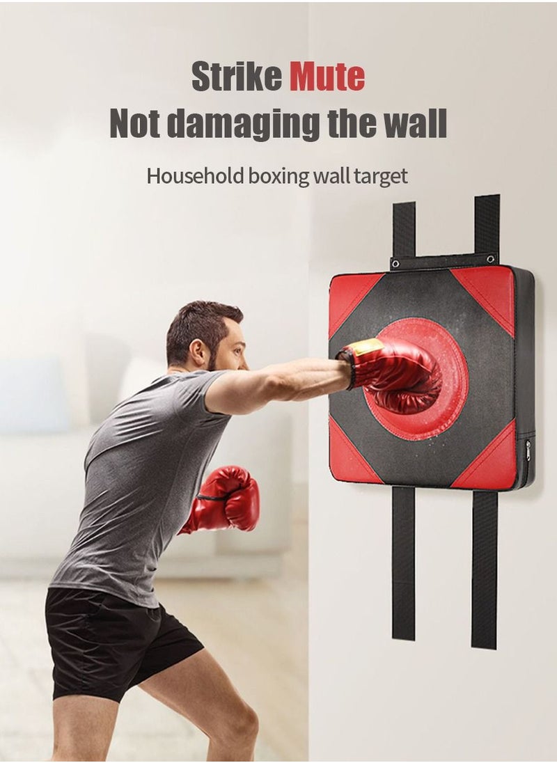 MileMelo - Boxing Training Punching Equipment-Boxing Pads,Boxing Strength Tester,Wall-Mounted Boxing mat Show Punch Strength,Frequency, etc. Family Lite Punching Bag for Adults,Kids - Image 1