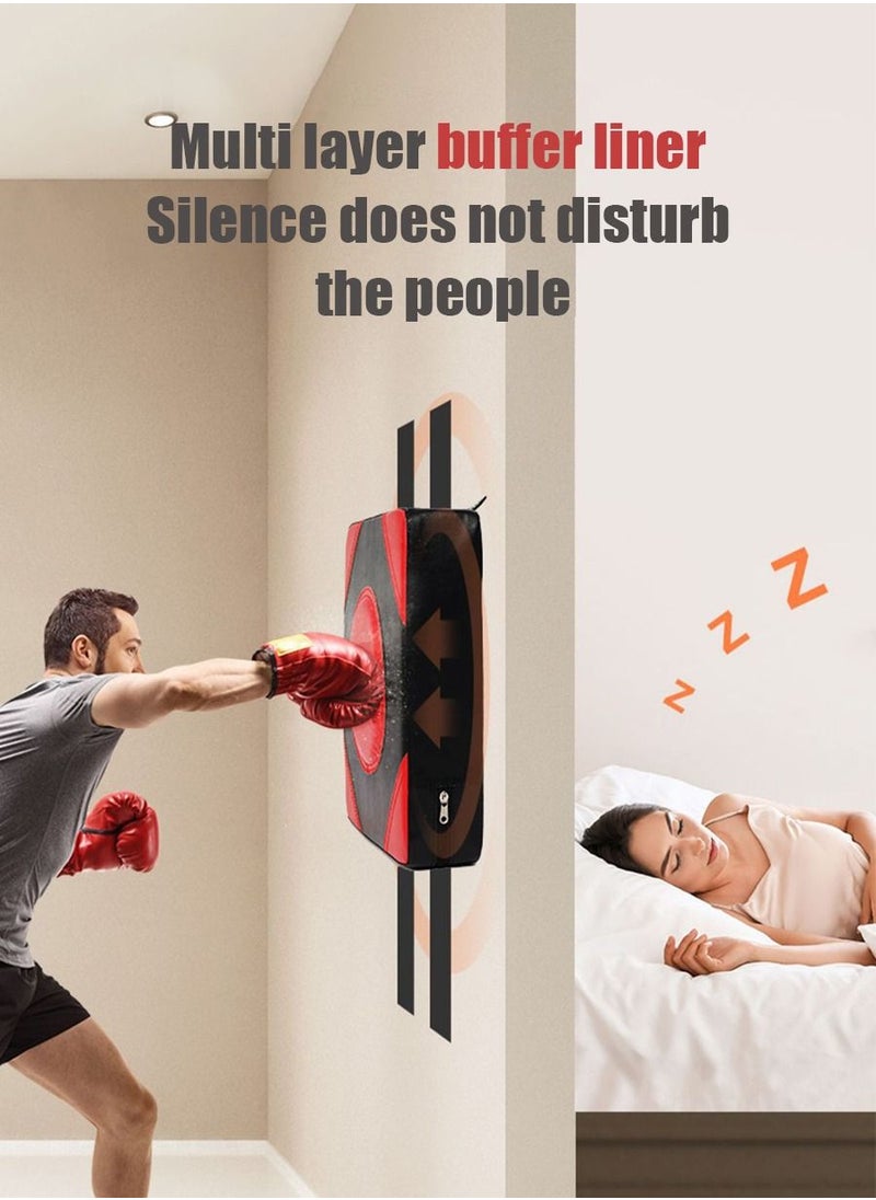 MileMelo - Boxing Training Punching Equipment-Boxing Pads,Boxing Strength Tester,Wall-Mounted Boxing mat Show Punch Strength,Frequency, etc. Family Lite Punching Bag for Adults,Kids - Image 1