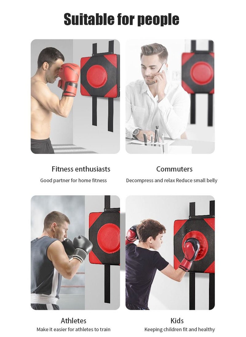 MileMelo - Boxing Training Punching Equipment-Boxing Pads,Boxing Strength Tester,Wall-Mounted Boxing mat Show Punch Strength,Frequency, etc. Family Lite Punching Bag for Adults,Kids - Image 1