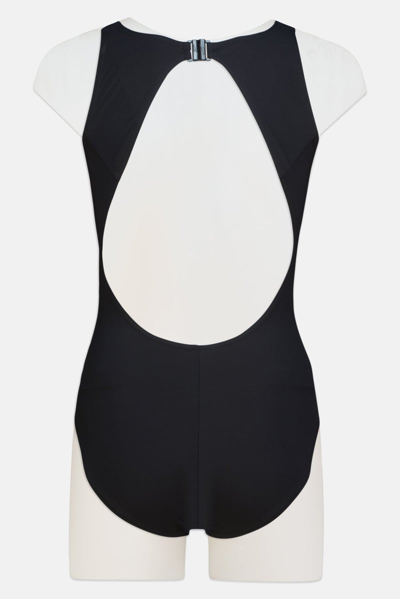 speedo Women Graphic Print Non Padded One Piece, Multicolor - Image 3