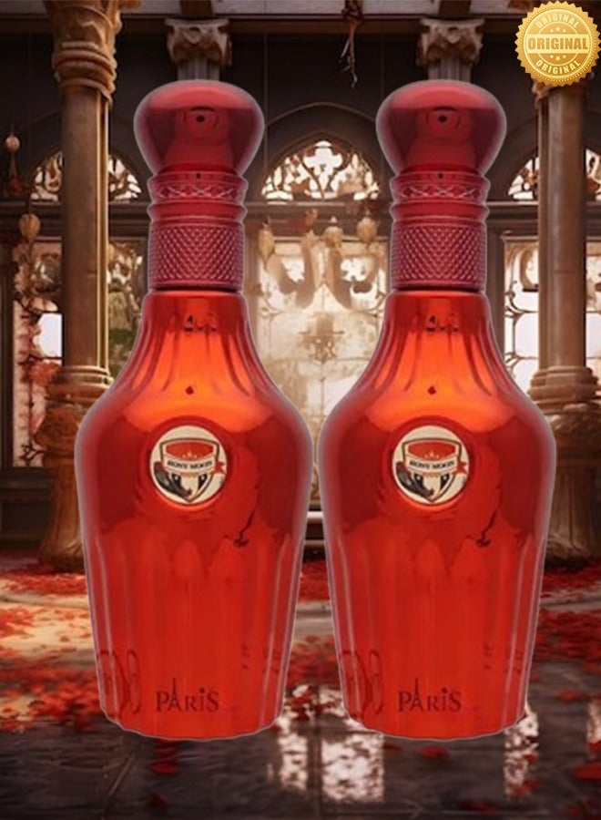 في آي بي 2 قطع عطر هوني مون في اي بي أحمر 100 مل - Image 1