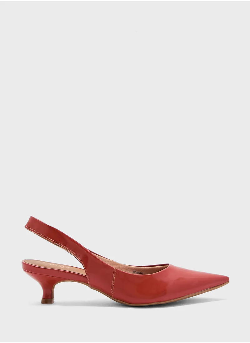 FYOR Sling Back Pumps