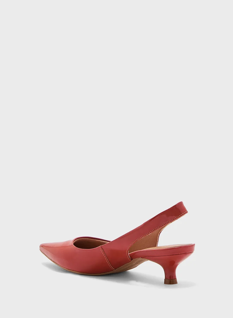 FYOR Sling Back Pumps
