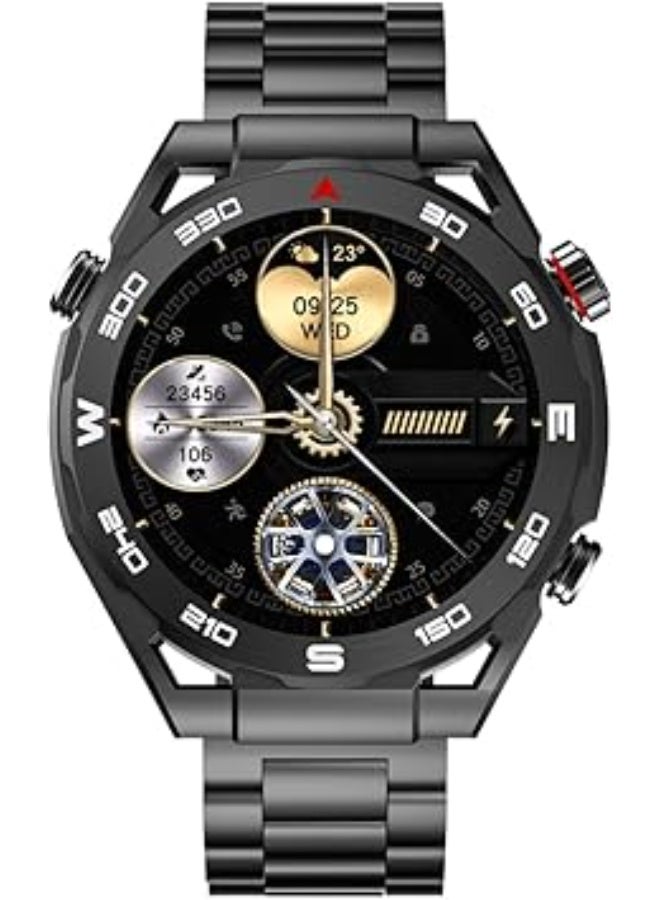 HAVIT Smart Watch, 1.43" AMOLED Full Touch Screen, Bluetooth Calling, IP68 Waterproof, Android & iOS Compatible, Heart Rate Monitor, Blood Oxygen Level, 120+ Sports Modes - Image 5