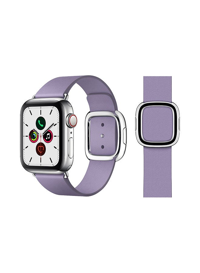 إسكدنيا سوار أنيق لساعة أبل ووتش سيريس 5/4/3/2/1 ليلكي - Image 1